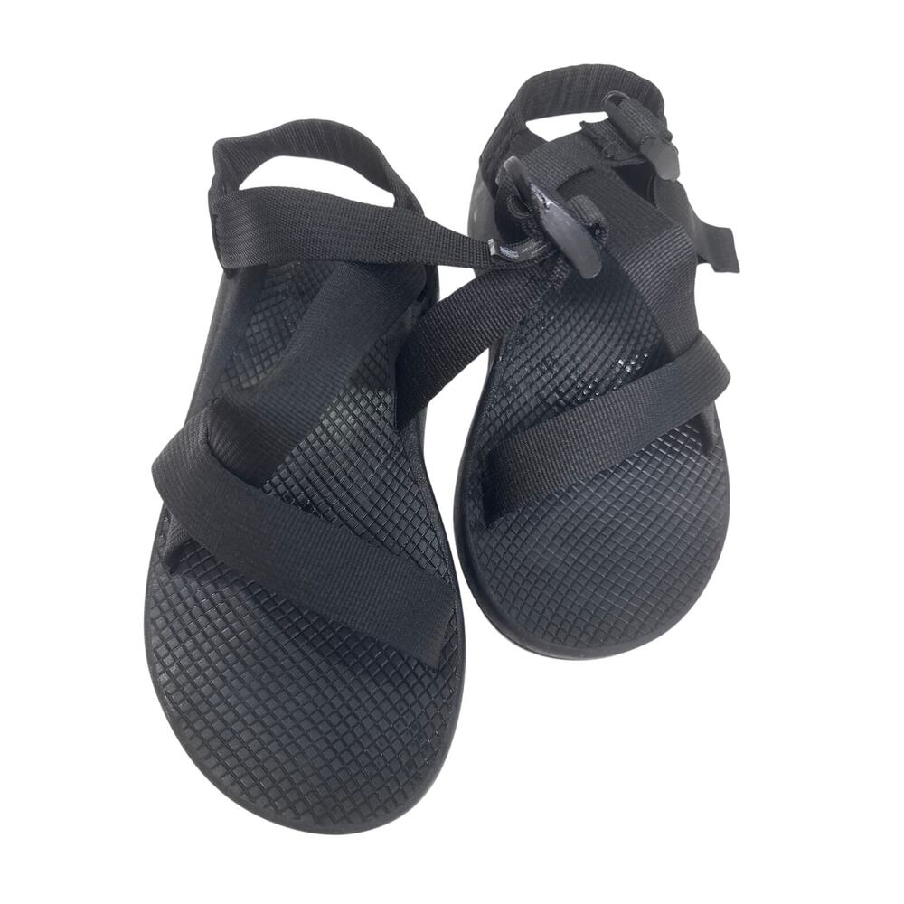 Chaco Men's Z/1 Classic Sandals 7 Black Adjustable Strap Hiking Outdoor EUC